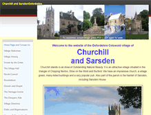 Tablet Screenshot of churchillsarsden.com